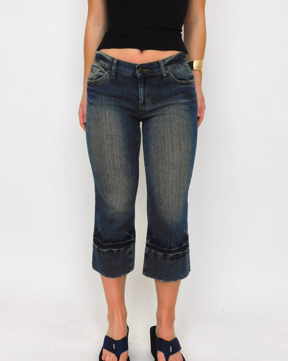 Y2K Denim Capris | Size 4