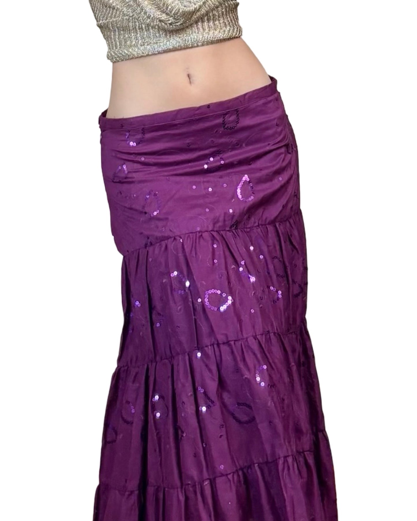 Miss Chievous 00's Tiered Skirt | Size 30” Waist