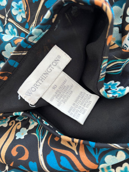 Worthington 90's Mesh Midi Skirt | Size 27" Waist