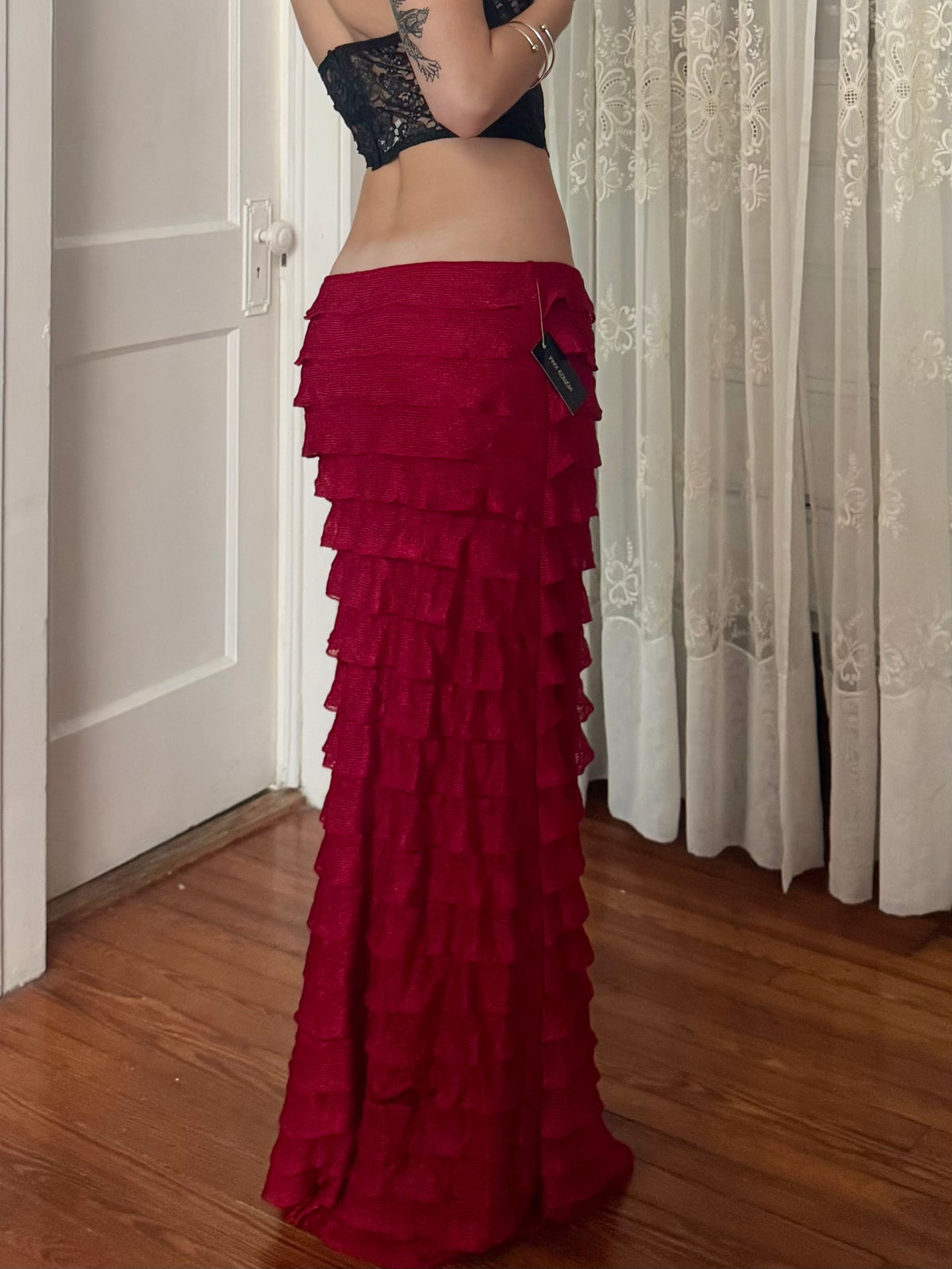 Y2K Maxi Skirt | Size 30" Waist
