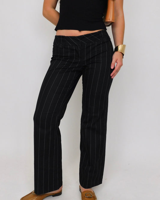 Marisa Pinstripe Trousers | Size 2P
