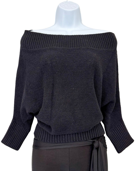 Black 00's Slouch Knit | Size M