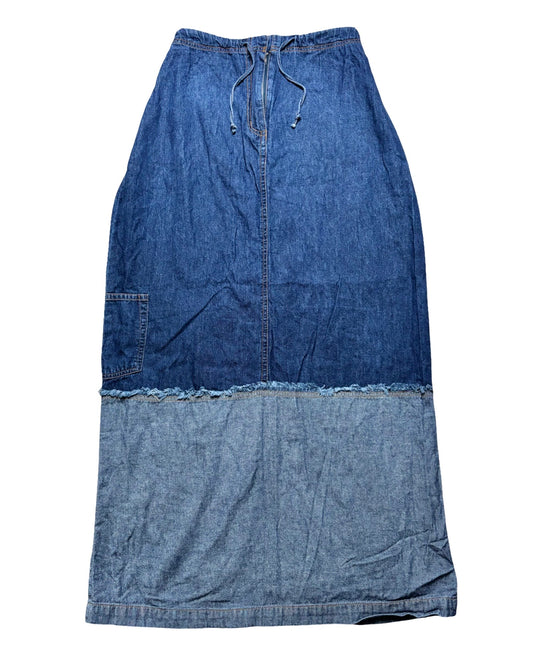 Denim 90’s Maxi Skirt | Size 30” Waist