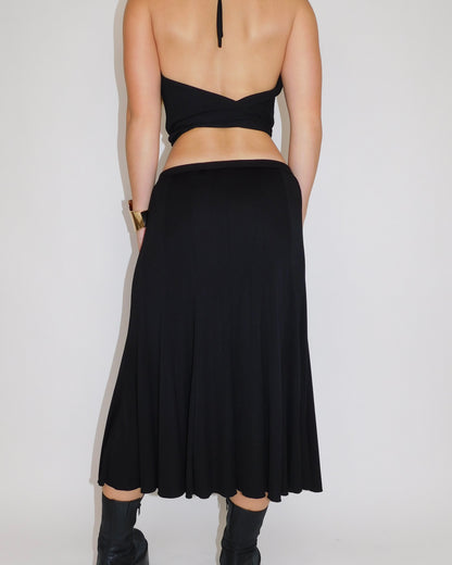90’s Pleated Midi Skirt | Size M
