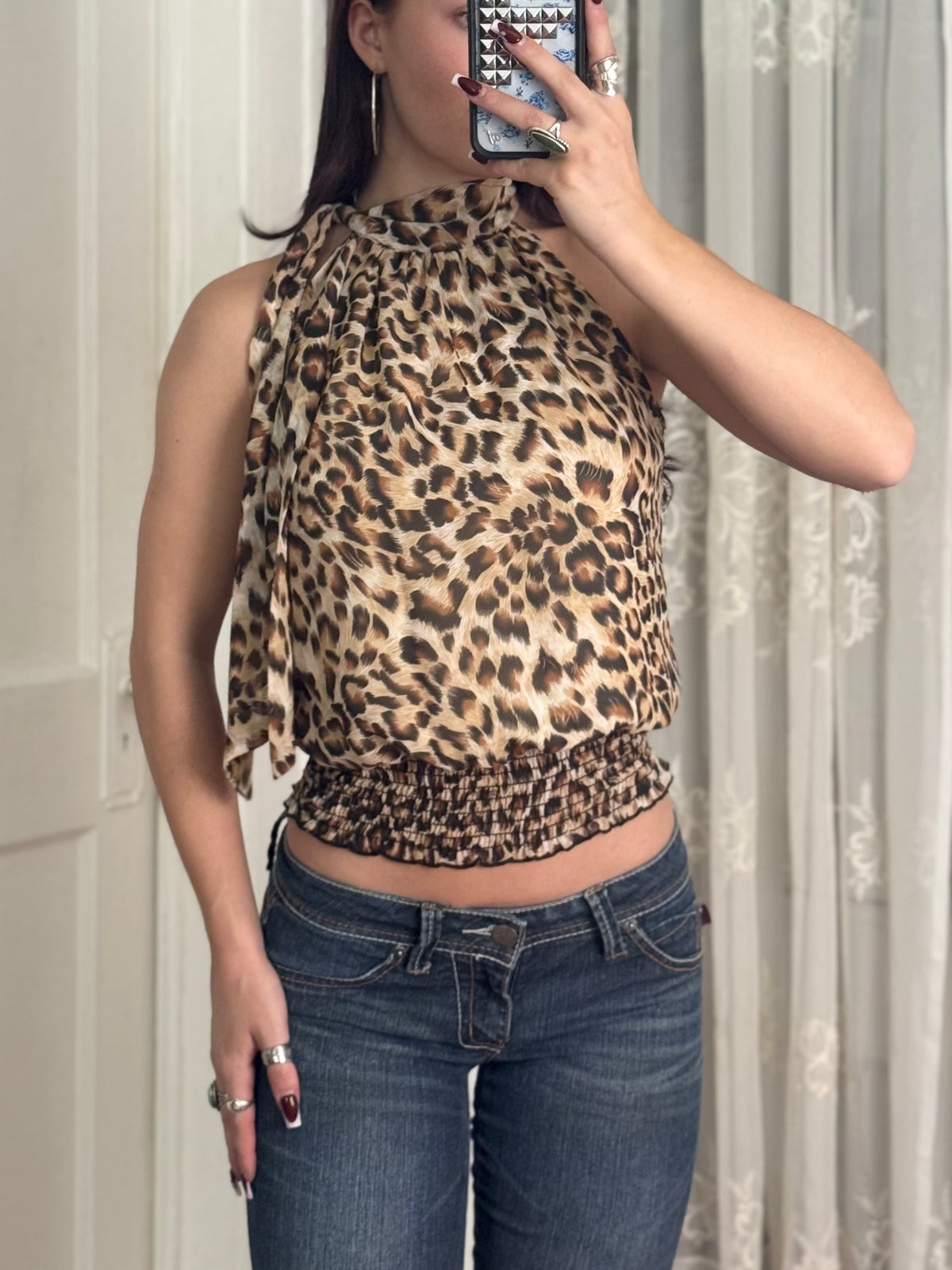 Y2K Halter Top | Size S