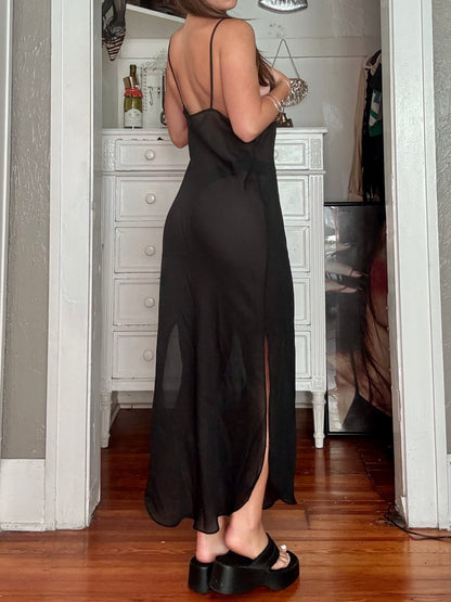 Mesh 90's Slip Dress | Size L