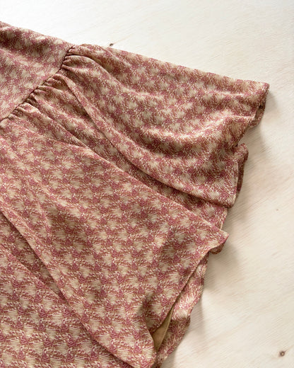 Tapemeasure Y2K Silk Skirt | Size 37” waist