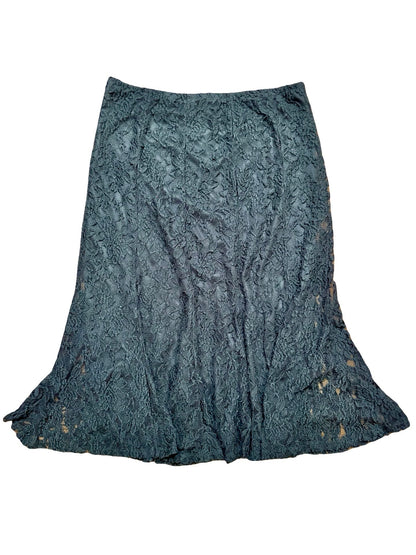 Lace 00’s Midi Skirt | Size 28” Waist