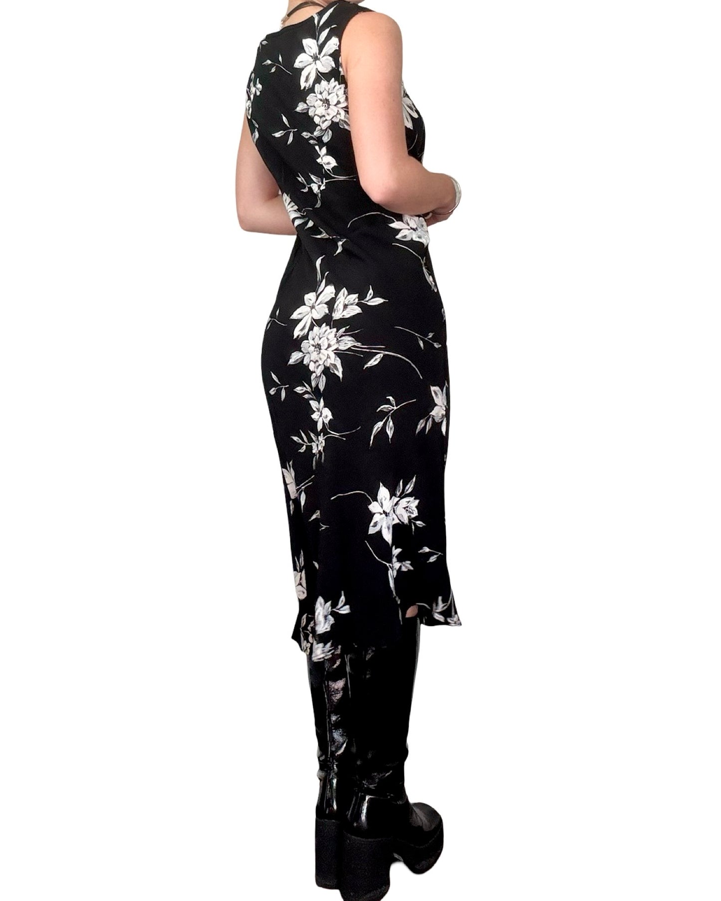 Plaza 90's Floral Dress | Size M