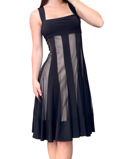 Maggy L 90's Mesh Dress | Size 8