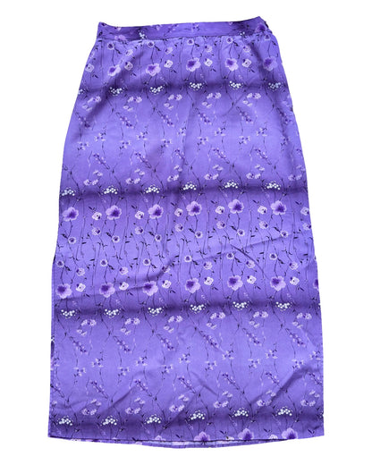 Purple 90’s Maxi Skirt | Size 32” Waist