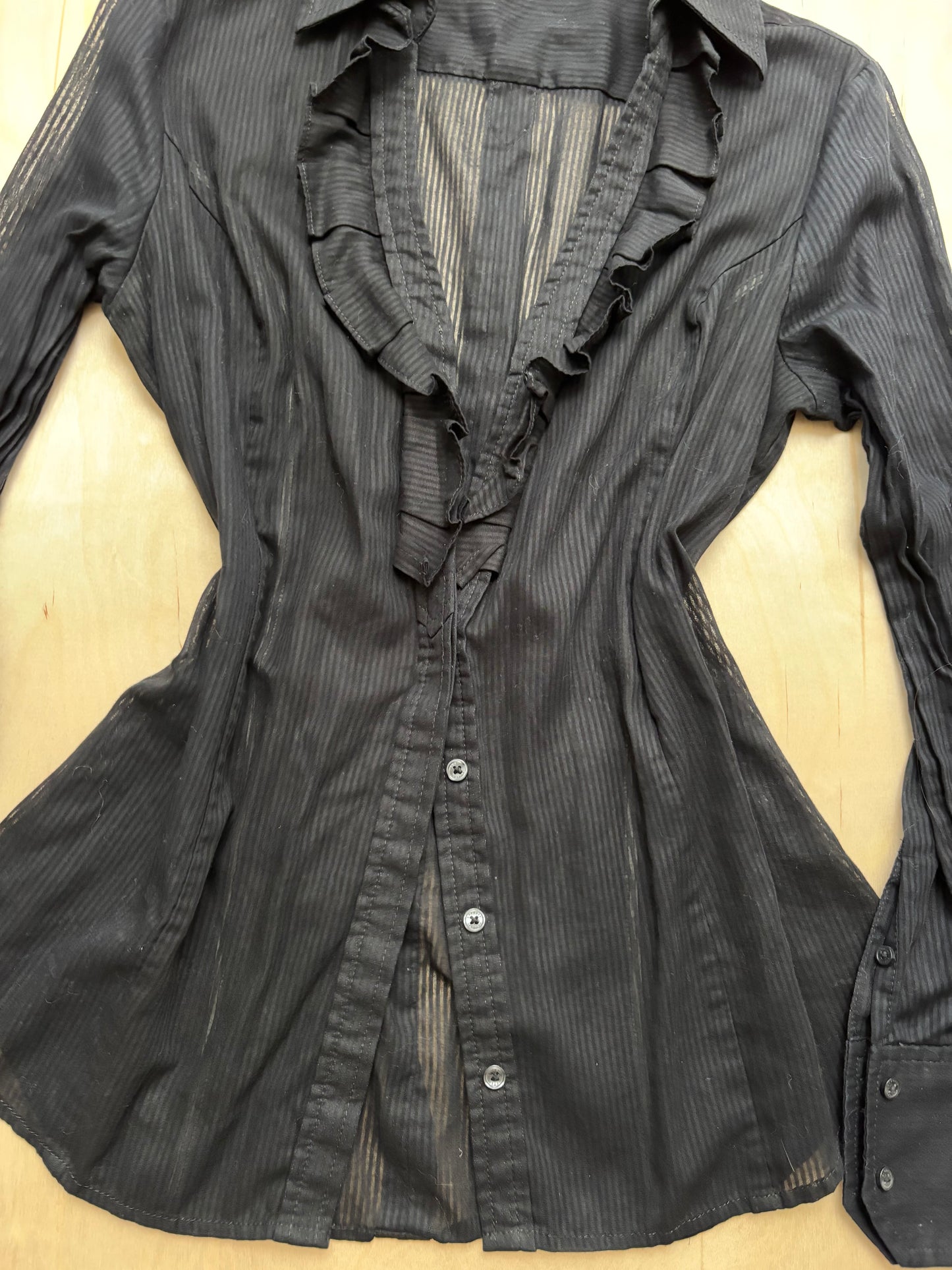 Express 90’s Mesh Button Down | Size M