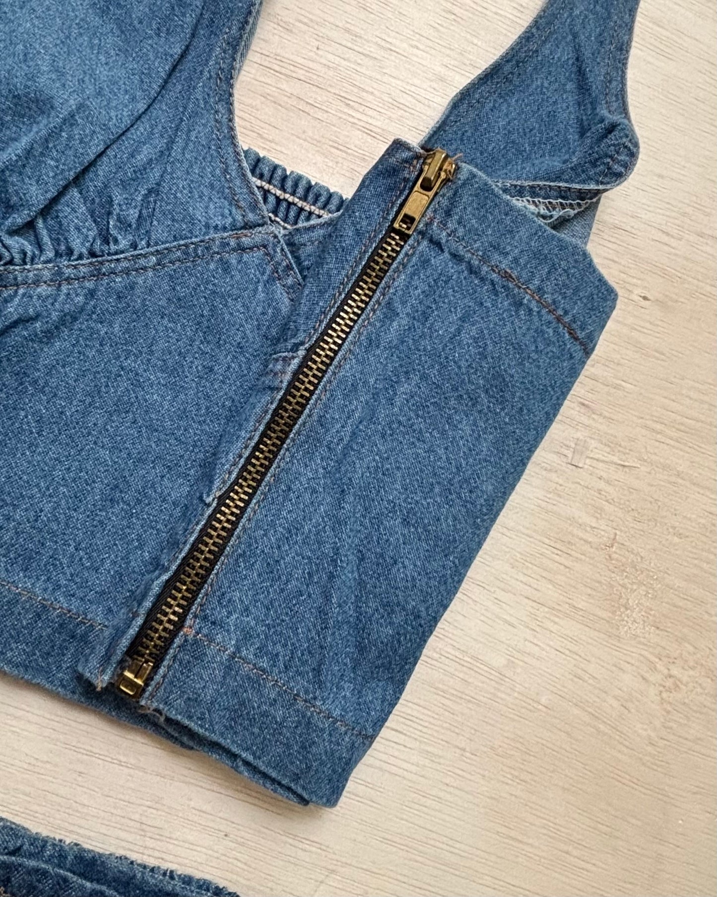 Halla Denim Halter