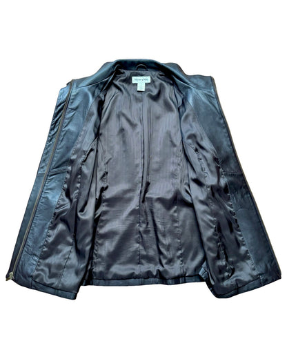 Preston & York 90's Leather Jacket | Size L