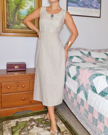 Scarlett Cream Maxi | Size L