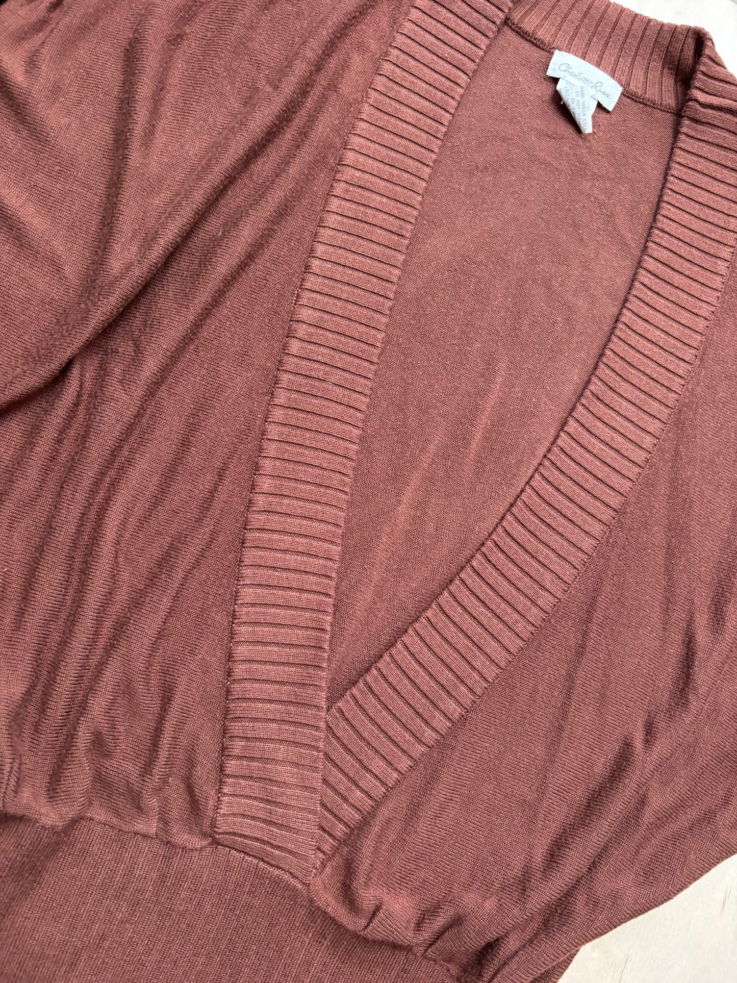 Charlotte Russe 00’s Slouch Top | Size S