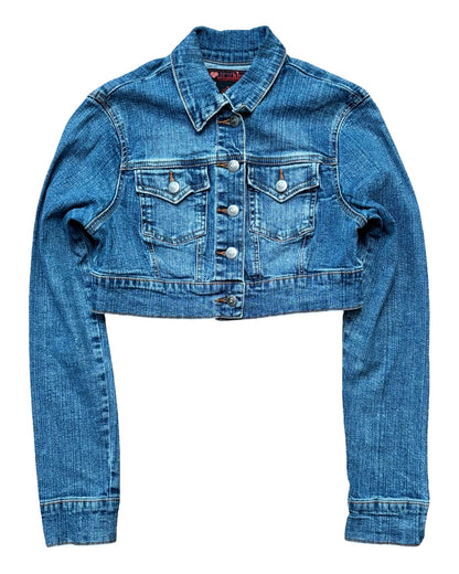 Firstkiss 00's Denim Crop | Size S