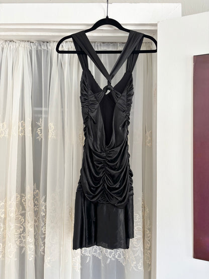 B.Smart 00's Ruched Party Dress | Size 5/6