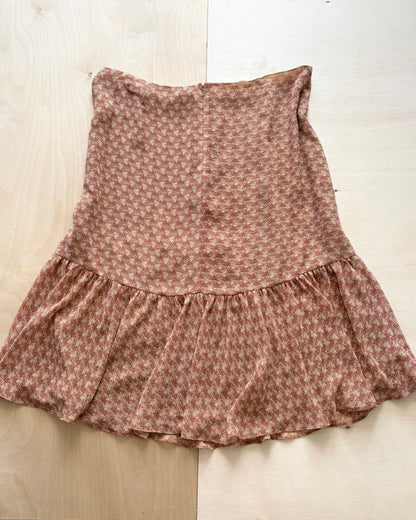 Tapemeasure Y2K Silk Skirt | Size 37” waist