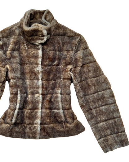 La Maison 00's Fur Coat | Size S