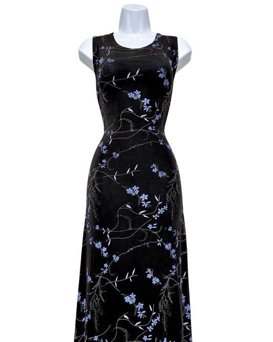 Ronni Nicole 90's Slinky Maxi Dress | Size M/L