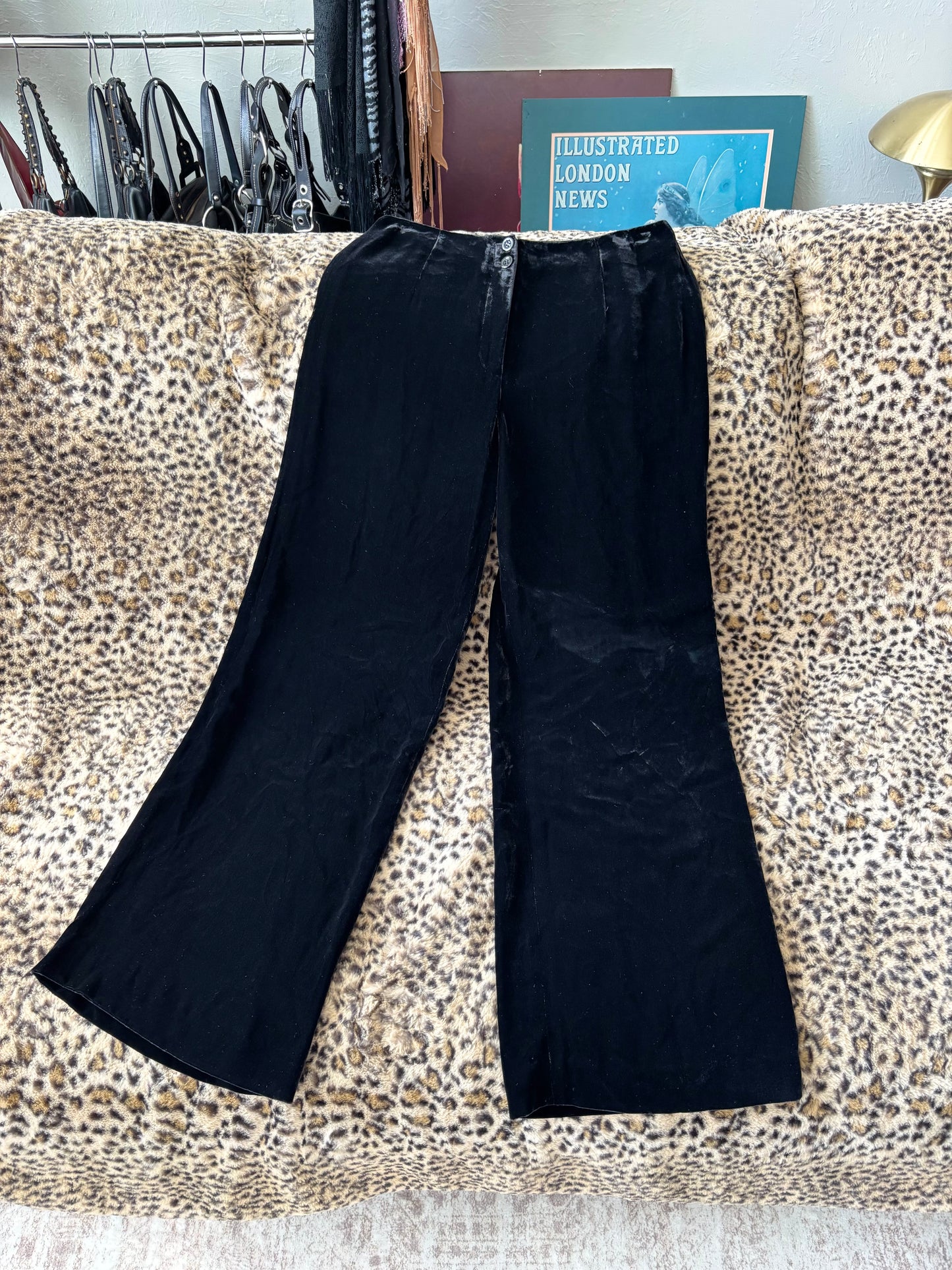 Talbots 90's Velvet Pant | Size 2