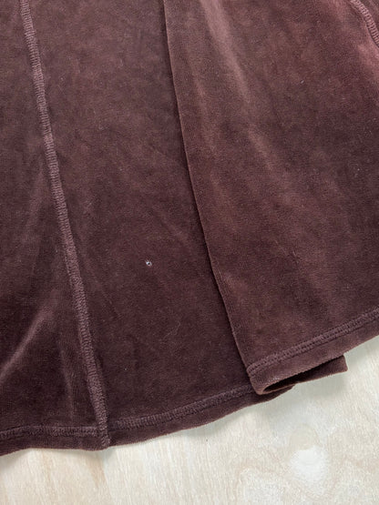 Brown 00’s midi skirt | 28” waist