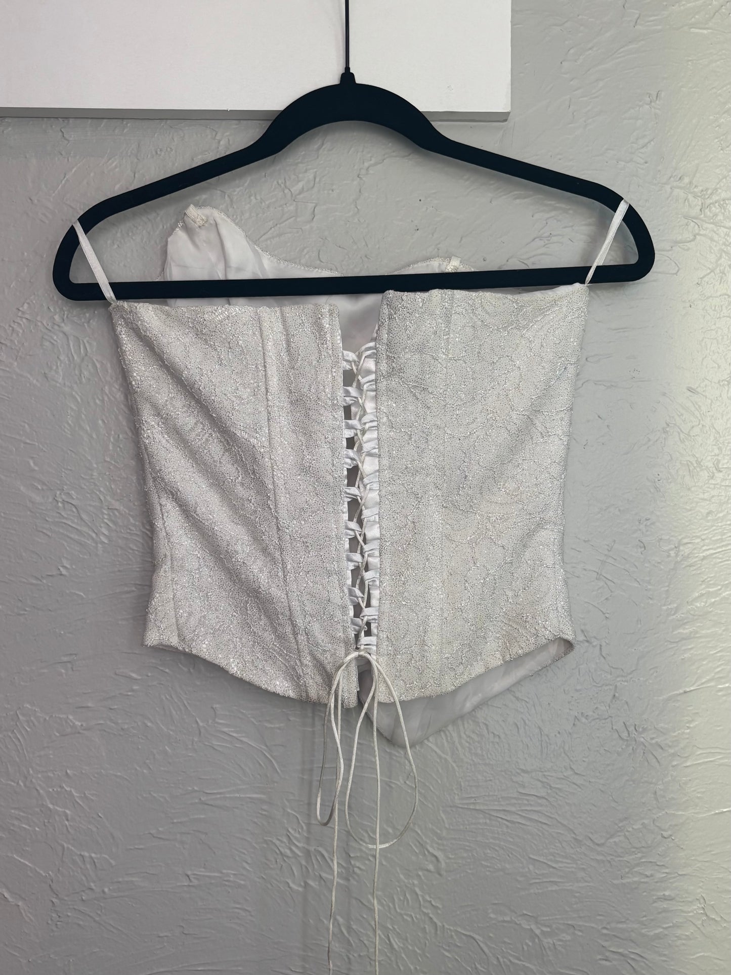 Asymmetric 90's Corset | Size S