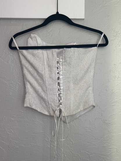 Asymmetric 90's Corset | Size S
