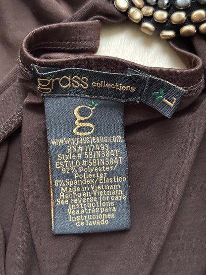 Grass 00’s Slouch Mini Dress | Size M