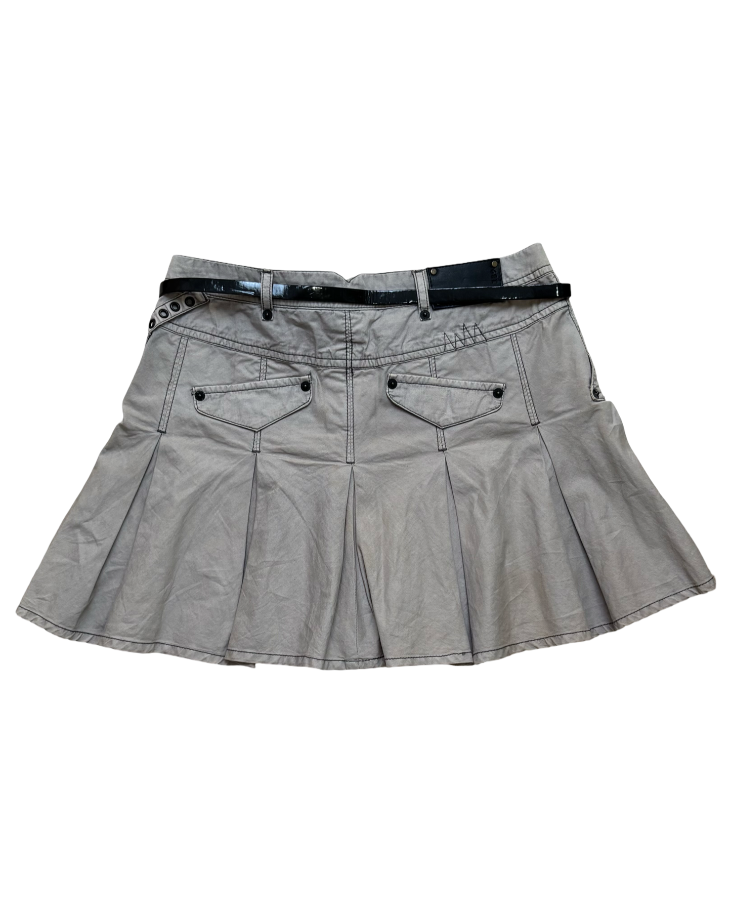 Pleated Cargo Mini | Size 29” waist