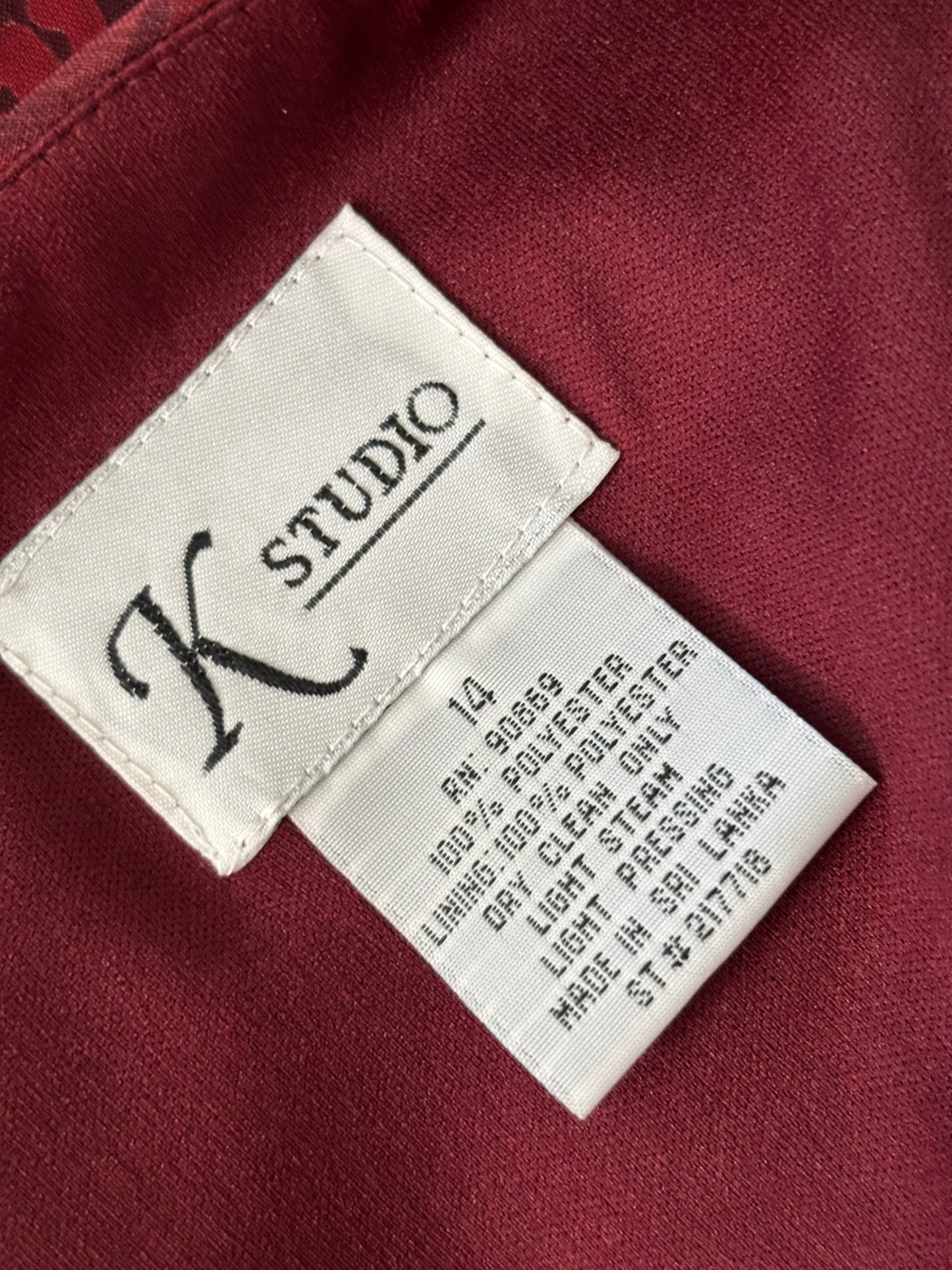 K Studio 90's Dress | Size L/XL