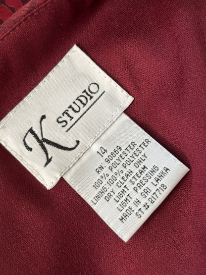 K Studio 90's Dress | Size L/XL