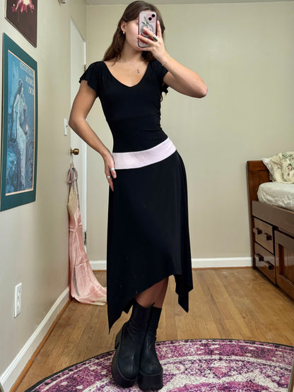 B.Darlin 00's Asymmetric Dress | Size S/M