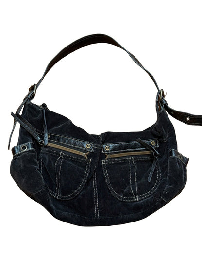 Corduroy 00's Zipper Purse