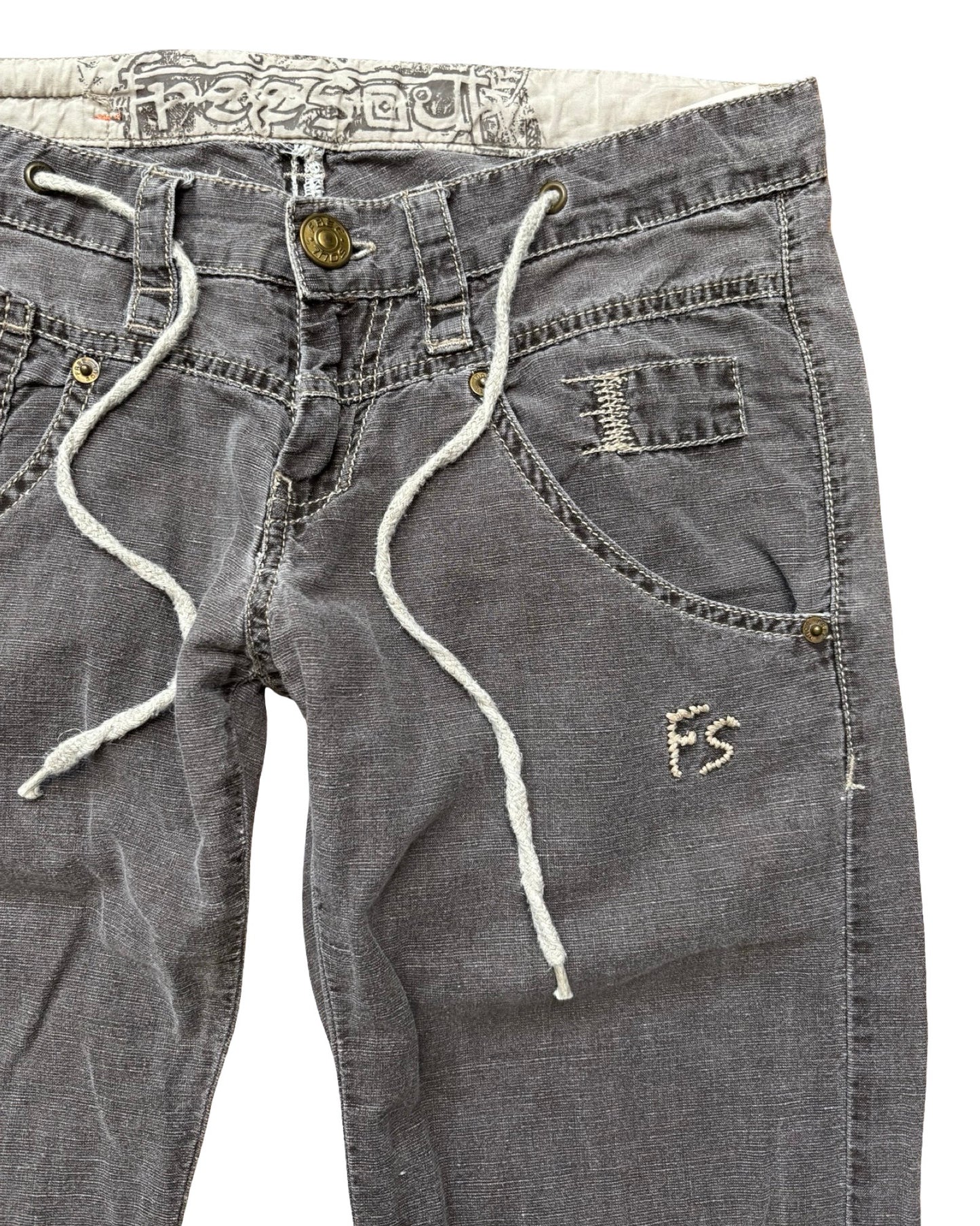 Free Soul 00's Tie Pant | Size 30" Waist