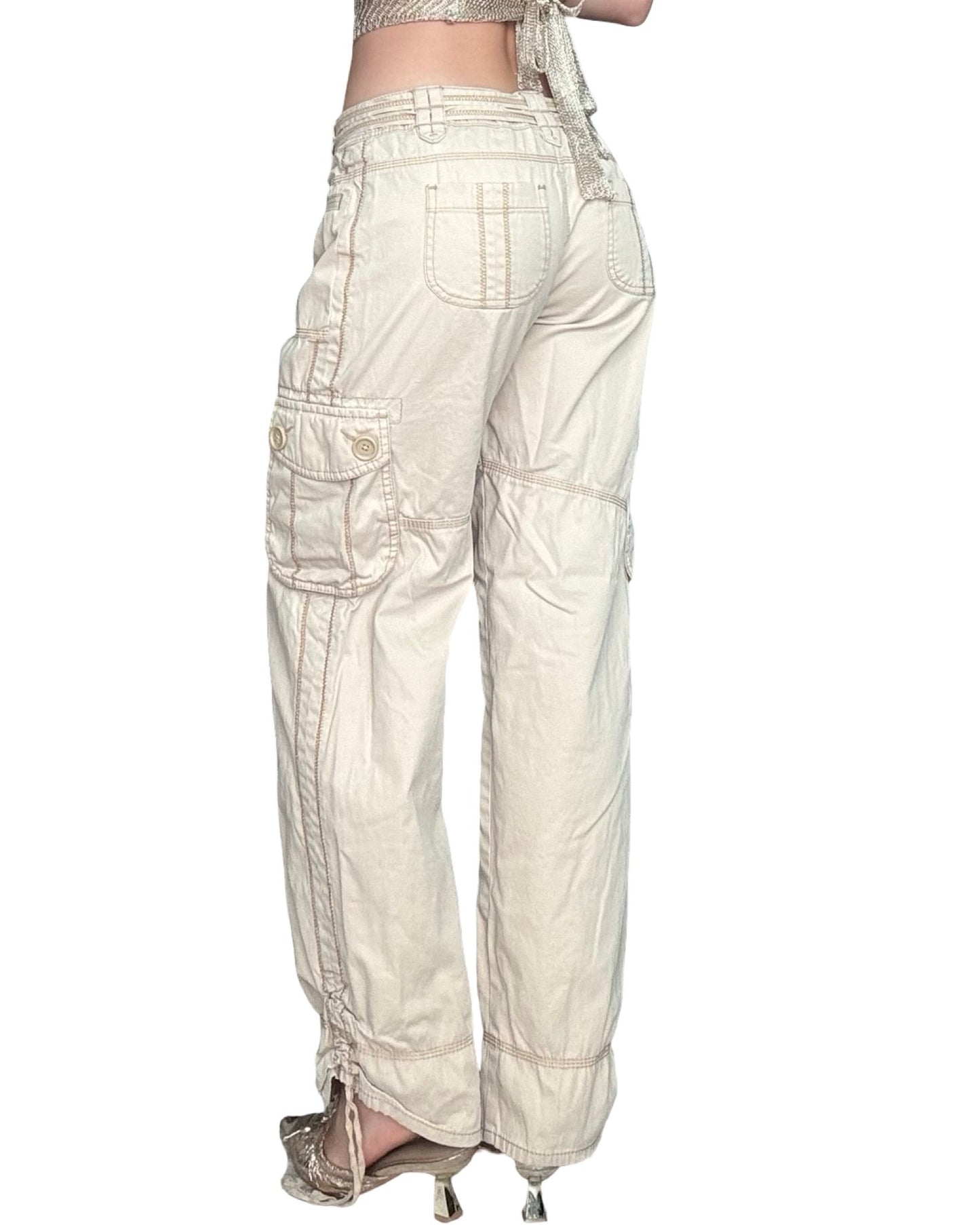 Ann Taylor 00's Low Rise Cargo Pant | Size 2