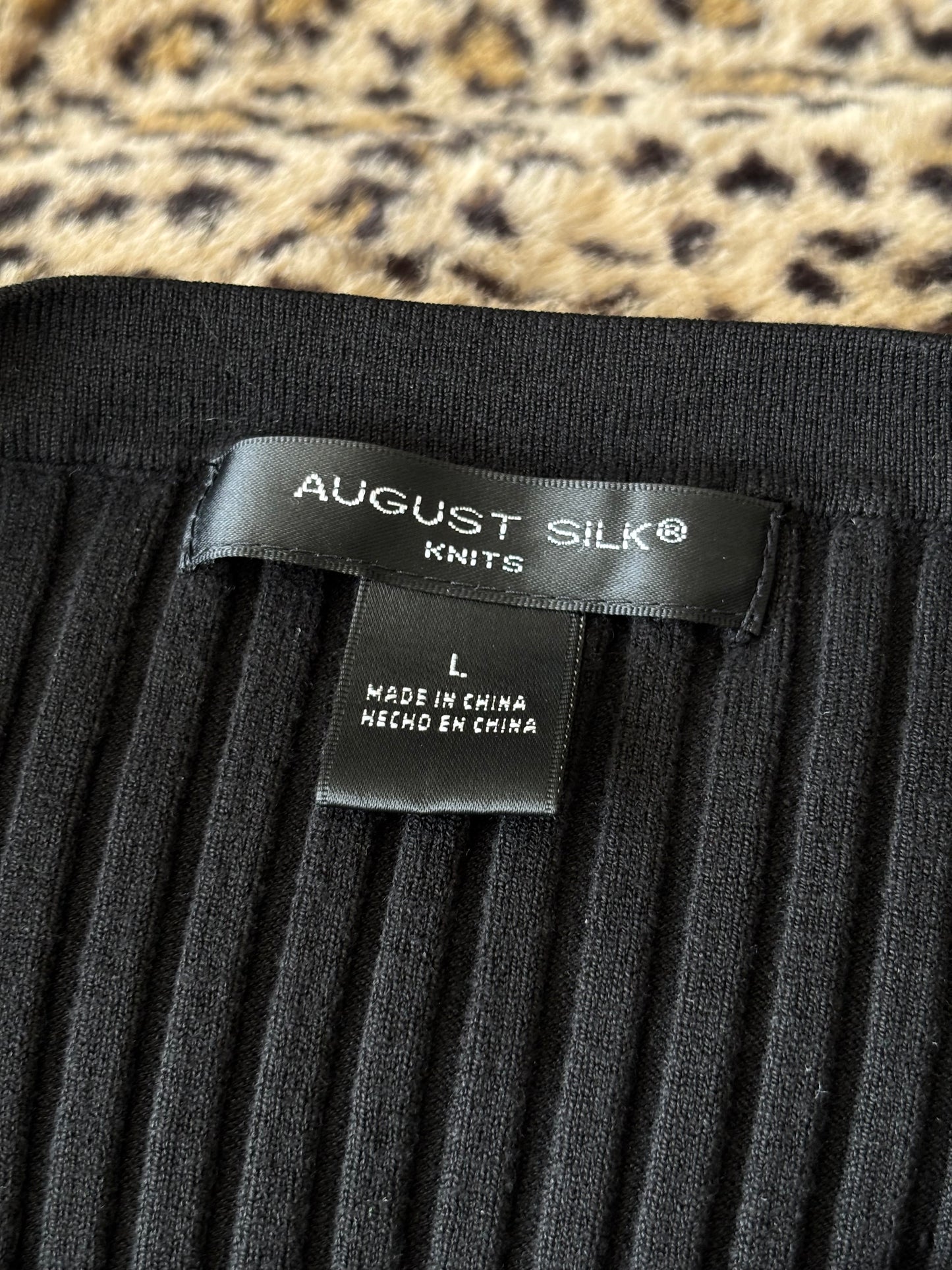 August Silk 00's Knit Top | Size L