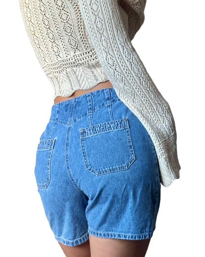 Bill Blass 90’s Jean Shorts | 28” Waist