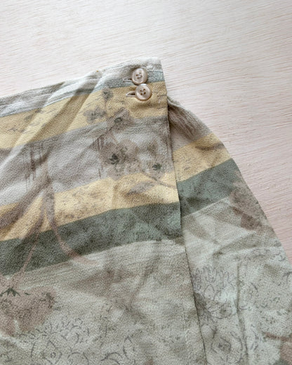 Alfred Dunner 90’s Green Skirt | Size 28”-29” waist