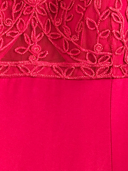 Night Moves 90's Beaded Gown | Size 3/4