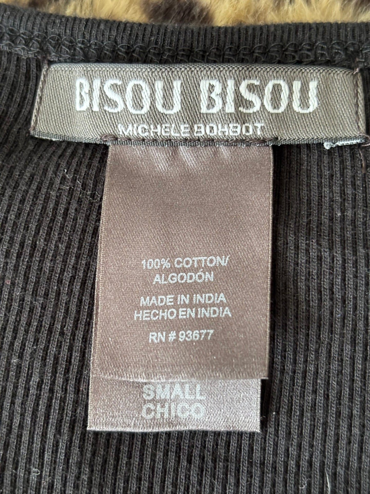 Bisou Bisou 00's Beaded Tank | Size S