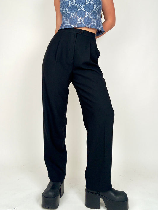 Classic Black Trousers | Size US 4