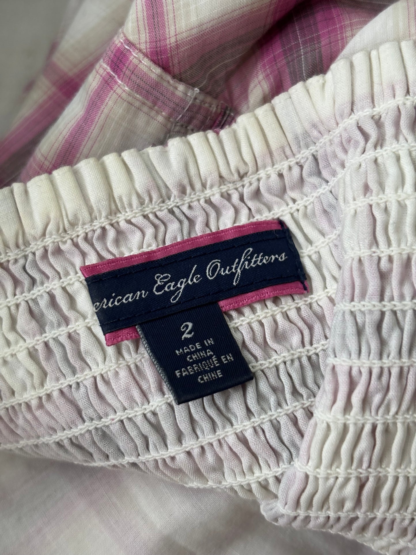 American Eagle 00's Plaid Dress | Size S