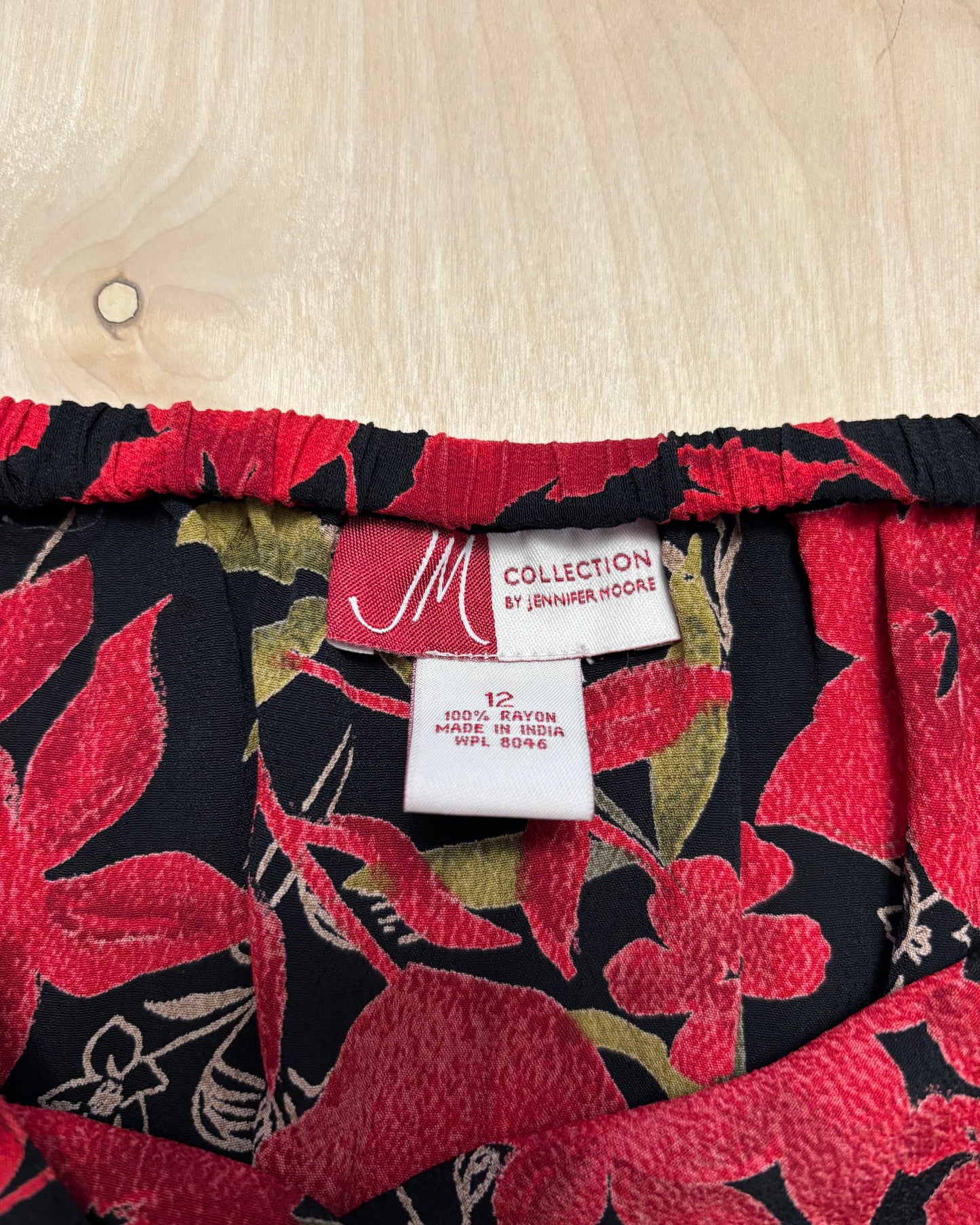 Floral 90’s Maxi Skirt | Size 30” waist