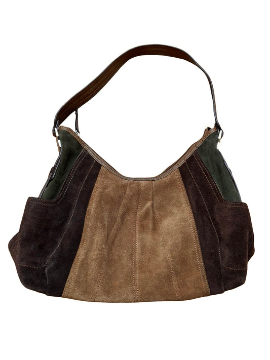 Brown 90's Suede Purse