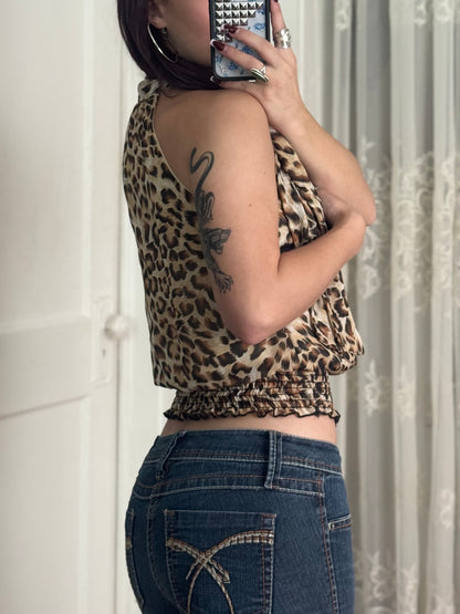 Y2K Halter Top | Size S