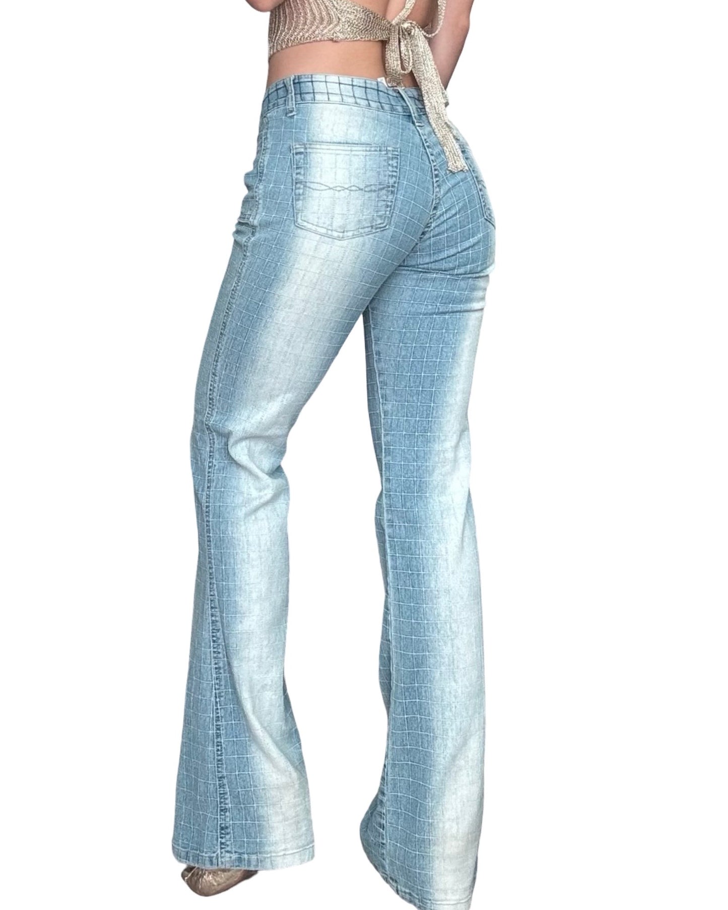 Low Rise 00's Stitched Jean | Size 30" Waist