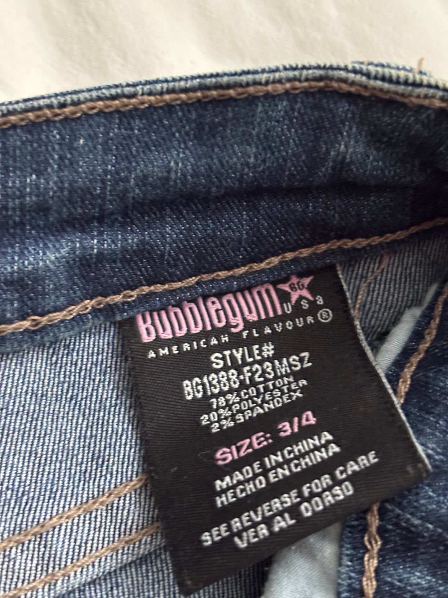 Bubblegum 00's Low Rise Jeans | Size 3