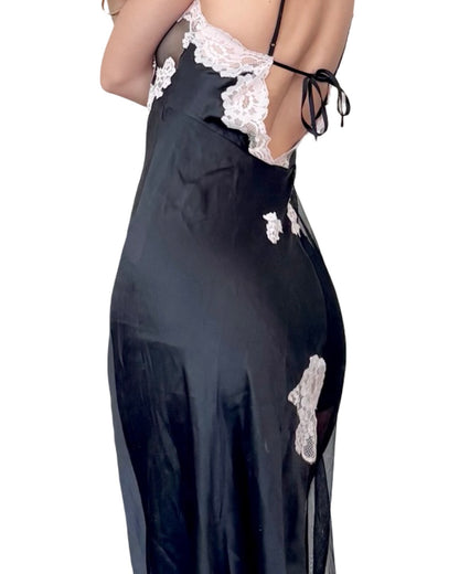 Fredrick's 90's 100% Silk Slip Dress | Size S